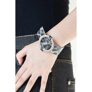 Jungle Cat Couture - Silver Bracelet - Paparazzi - Dare2bdazzlin N Jewelry