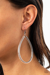 Just ENCASE You Missed It - Black Earring - Paparazzi - Dare2bdazzlin N Jewelry