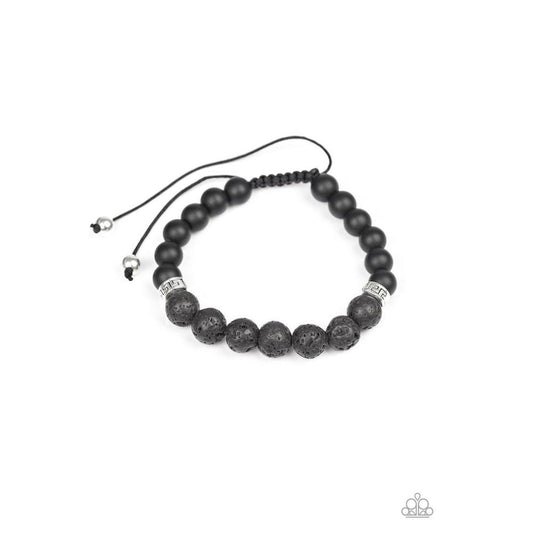 Keep Your Cool Black Urban Bracelet - Paparazzi - Dare2bdazzlin N Jewelry