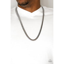 Load image into Gallery viewer, Kingpin - Black Necklace - Paparazzi - Dare2bdazzlin N Jewelry
