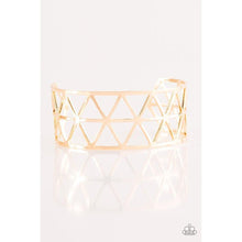Load image into Gallery viewer, Knock Into Shape - Gold Bracelet - Paparazzi - Dare2bdazzlin N Jewelry
