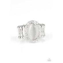 Load image into Gallery viewer, Laguna Luxury - White Ring - Paparazzi - Dare2bdazzlin N Jewelry
