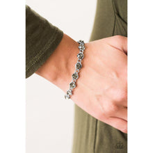 Load image into Gallery viewer, Last GLAM Standing - Silver Bracelet - Paparazzi - Dare2bdazzlin N Jewelry
