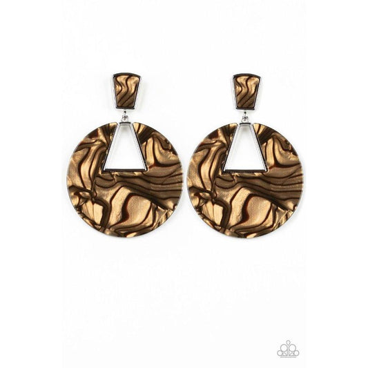 Let Heir Rip Earrings - Paparazzi - Dare2bdazzlin N Jewelry