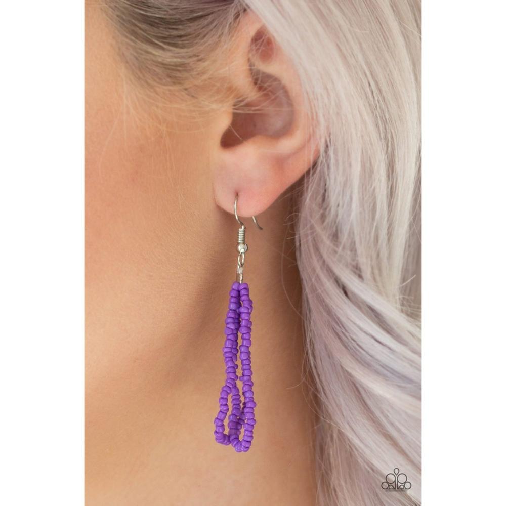 Let It BEAD - Purple Necklace - Paparazzi - Dare2bdazzlin N Jewelry