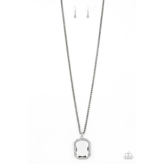 Let Your HEIR Down White Necklace - Paparazzi - Dare2bdazzlin N Jewelry