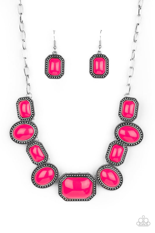 Lets Get Loud - Pink Necklace - Paparazzi - Dare2bdazzlin N Jewelry