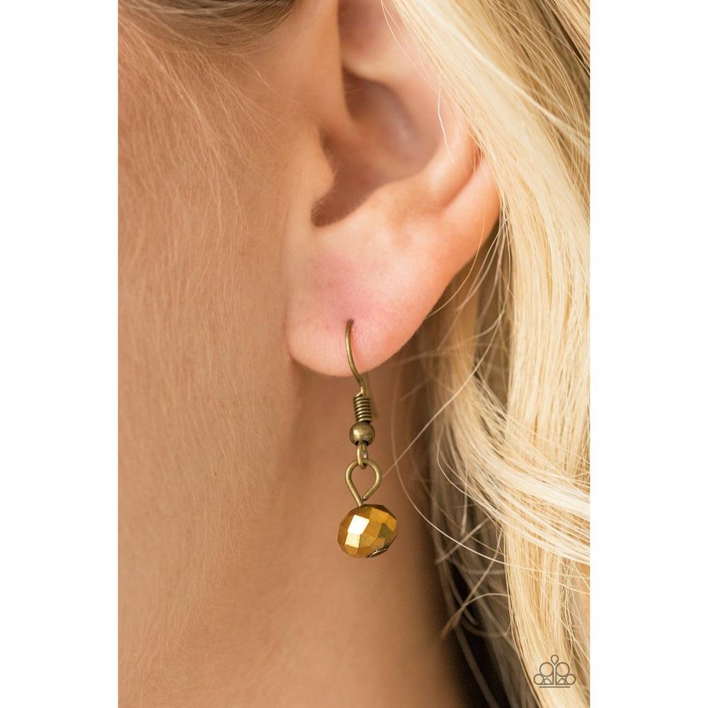 Lets Get This FASHION Show On The Road! - Brass Necklace - Paparazzi - Dare2bdazzlin N Jewelry