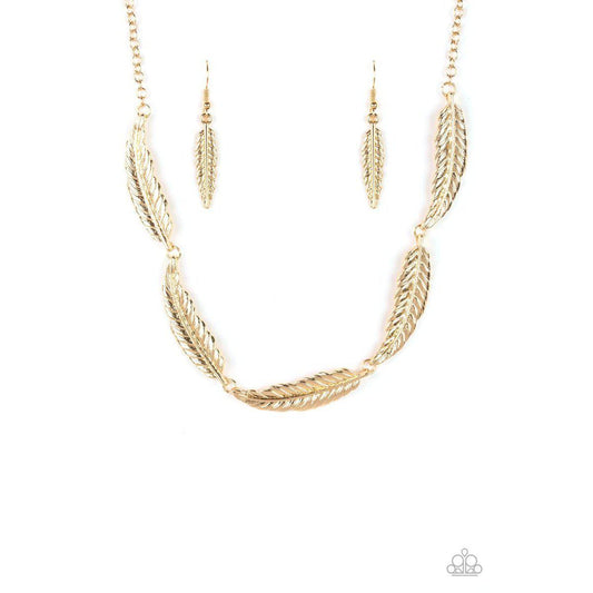 Light Flight - Gold - Paparazzi - Dare2bdazzlin N Jewelry