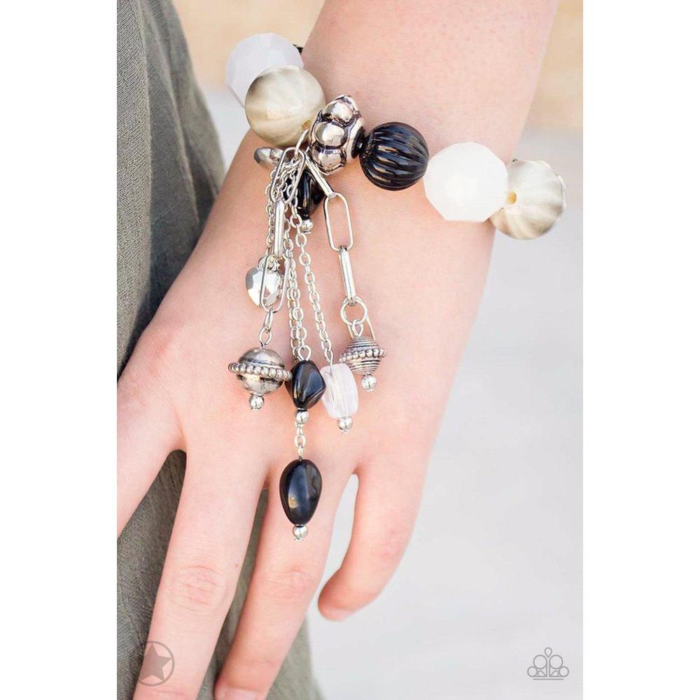 Lights! Camera! Action! Black Bracelet - Paparazzi - Dare2bdazzlin N Jewelry