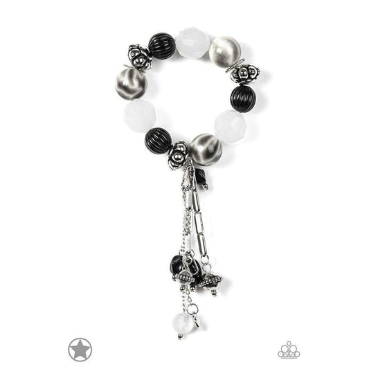 Lights! Camera! Action! Black Bracelet - Paparazzi - Dare2bdazzlin N Jewelry