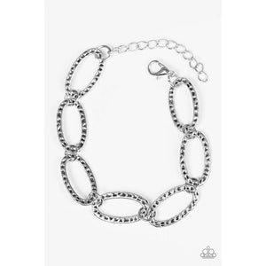 Lion Lair - Silver Bracelet - Paparazzi - Dare2bdazzlin N Jewelry