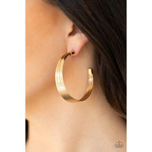 Load image into Gallery viewer, Live Wire Gold Earrings - Paparazzi - Dare2bdazzlin N Jewelry
