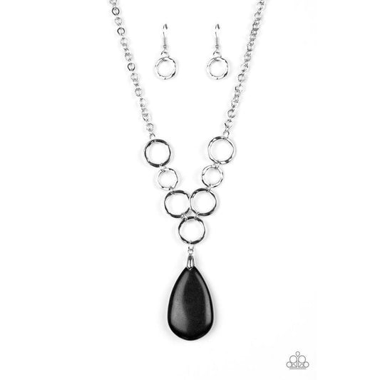 Livin On A PRAIRIE - Black Necklace - Paparazzi - Dare2bdazzlin N Jewelry