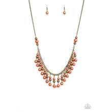 Load image into Gallery viewer, Location, Location, Location Orange Necklace - Paparazzi - Dare2bdazzlin N Jewelry
