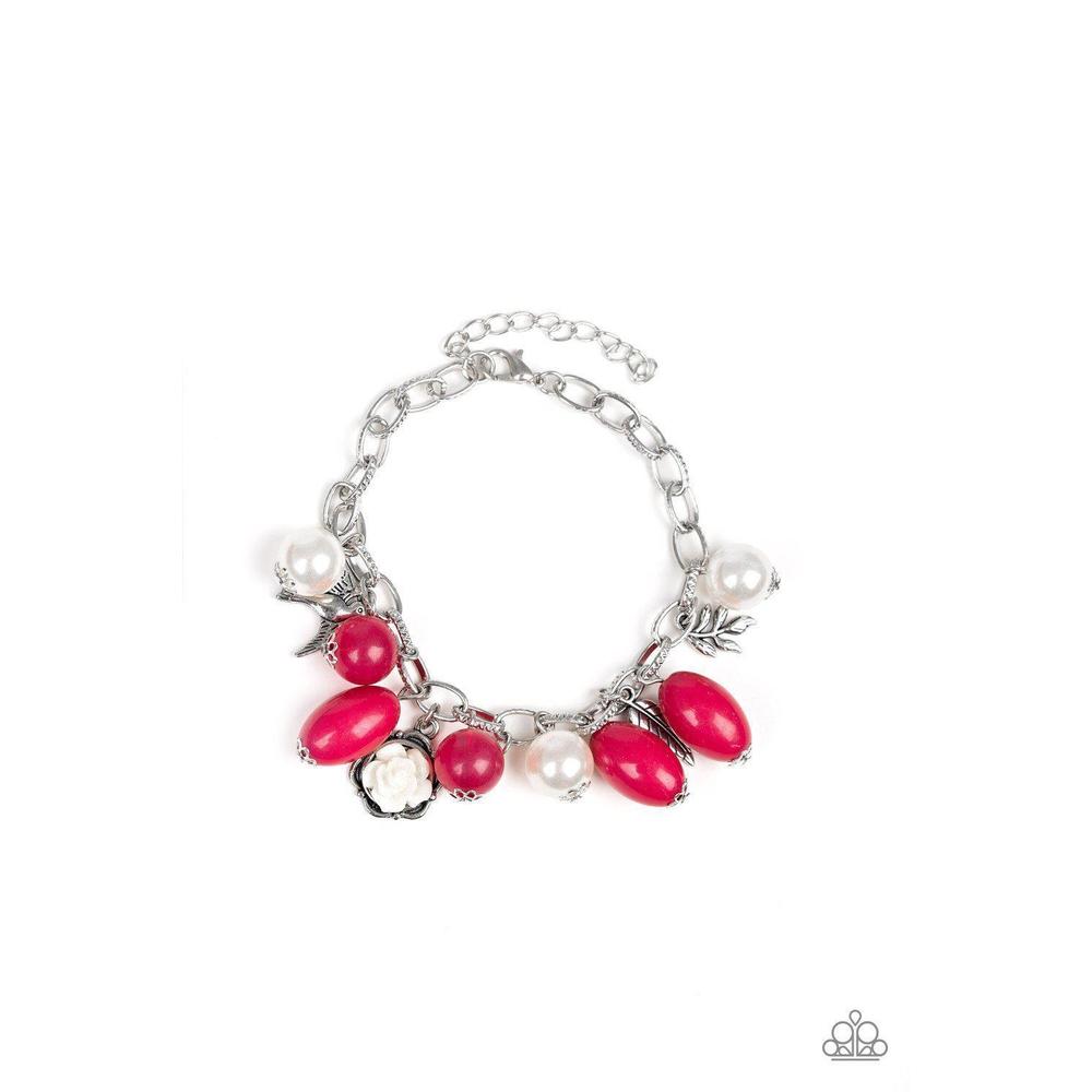 Love Doves Pink Bracelet - Paparazzi - Dare2bdazzlin N Jewelry