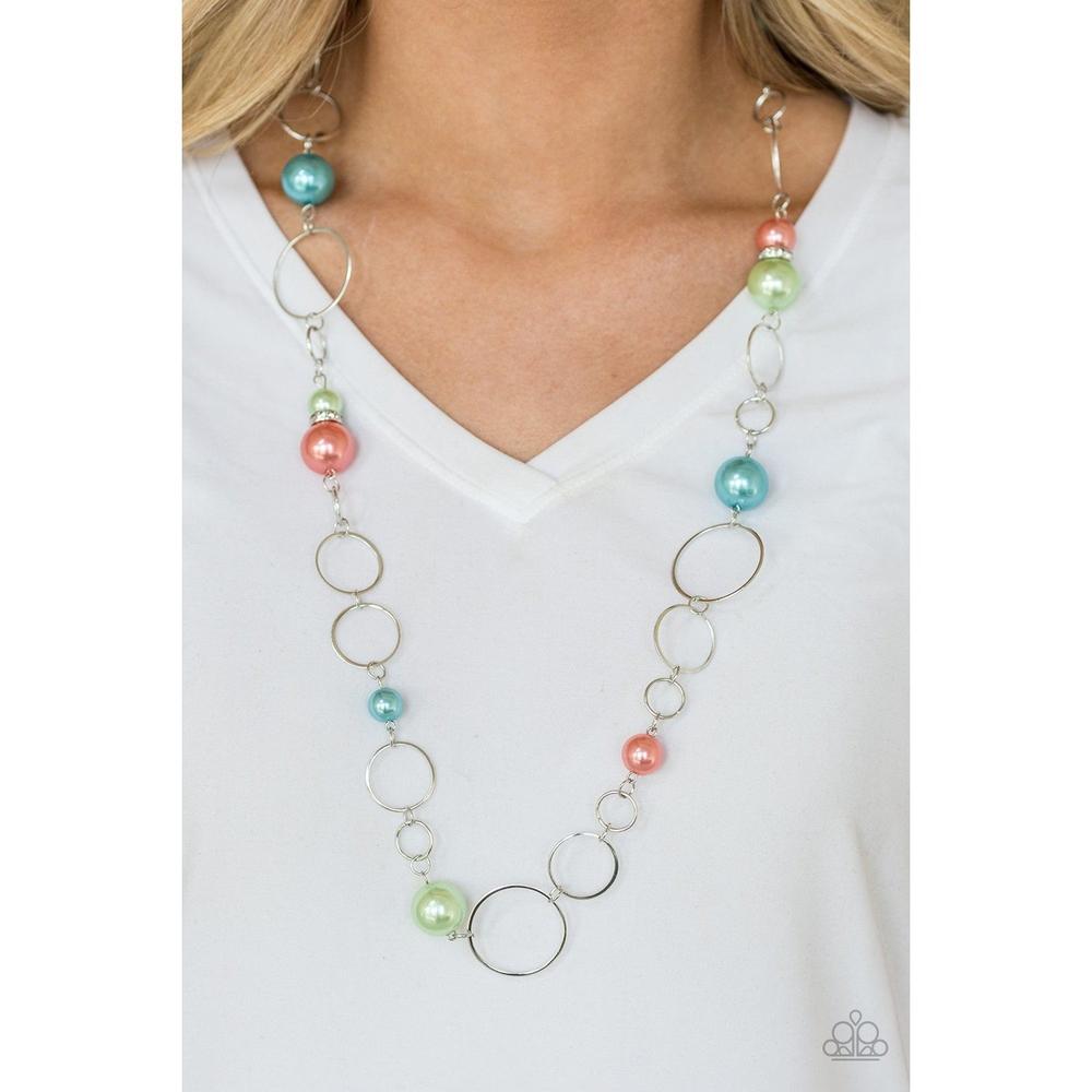 Lovely Lady Luck - Multi Necklace -  Paparazzi - Dare2bdazzlin N Jewelry
