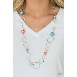 Lovely Lady Luck - Multi Necklace -  Paparazzi - Dare2bdazzlin N Jewelry