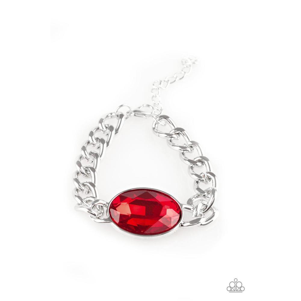 Luxury Lush Red Bracelet - Paparazzi - Dare2bdazzlin N Jewelry