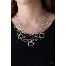 Load image into Gallery viewer, Main Street Mechanics - Silver Necklace - Paparazzi - Dare2bdazzlin N Jewelry
