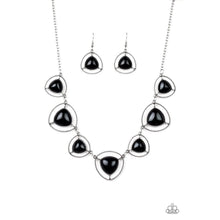 Load image into Gallery viewer, Make A Point - Black Necklace - Paparazzi - Dare2bdazzlin N Jewelry
