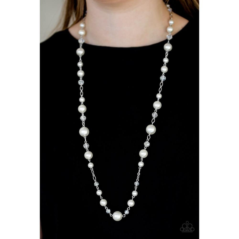 Make Your Own Luxe White Necklace - Paparazzi - Dare2bdazzlin N Jewelry