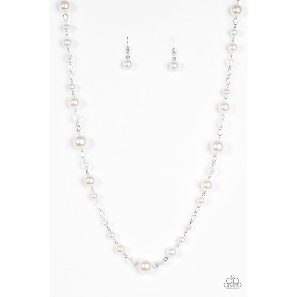 Make Your Own Luxe White Necklace - Paparazzi - Dare2bdazzlin N Jewelry
