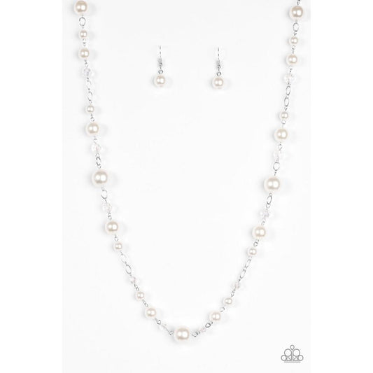 Make Your Own Luxe White Necklace - Paparazzi - Dare2bdazzlin N Jewelry