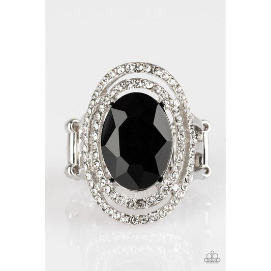 Making History - Black Ring - Paparazzi - Dare2bdazzlin N Jewelry