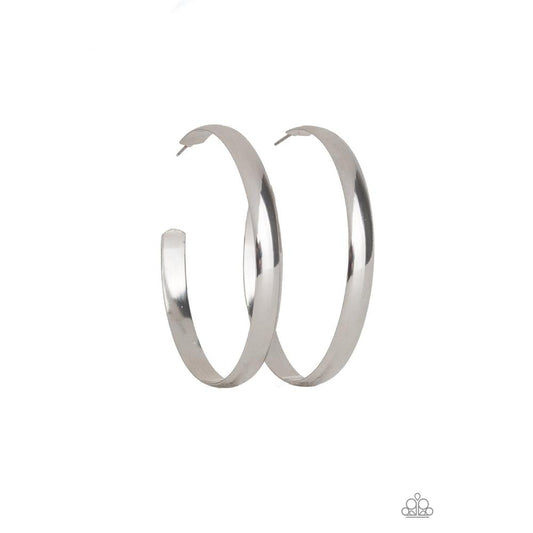 Making Laps - Silver Earrings - Paparazzi - Dare2bdazzlin N Jewelry