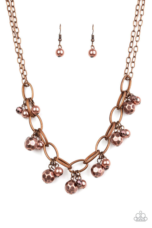 Malibu Movement - Copper Necklace - Paparazzi - Dare2bdazzlin N Jewelry