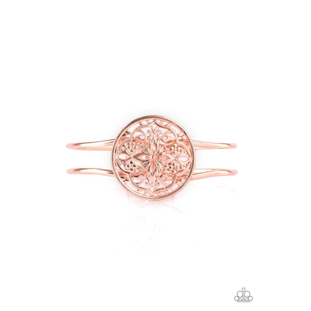 Mandala Majesty Copper Bracelet - Paparazzi - Dare2bdazzlin N Jewelry