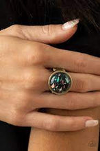 Load image into Gallery viewer, Marble Mosaic Brass Ring - Paparazzi - Dare2bdazzlin N Jewelry
