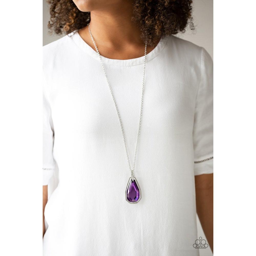 Maven Magic Purple Necklace - Paparazzi - Dare2bdazzlin N Jewelry
