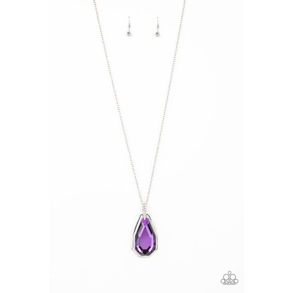 Maven Magic Purple Necklace - Paparazzi - Dare2bdazzlin N Jewelry