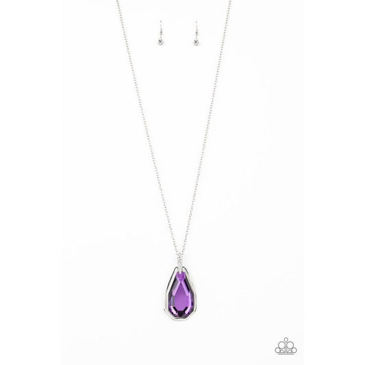 Maven Magic Purple Necklace - Paparazzi - Dare2bdazzlin N Jewelry