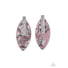 Load image into Gallery viewer, Maven Mantra Multi-Pink Post Earring - Paparazzi - Dare2bdazzlin N Jewelry
