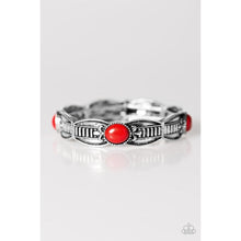 Load image into Gallery viewer, Mayan Majesty - Red Bracelet - Paparazzi - Dare2bdazzlin N Jewelry
