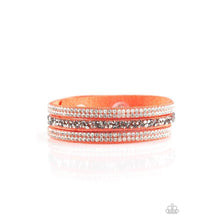 Load image into Gallery viewer, Mega Glam - Orange Urban Bracelet - Paparazzi - Dare2bdazzlin N Jewelry
