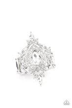 Load image into Gallery viewer, Mega Stardom - White Ring - Paparazzi - Dare2bdazzlin N Jewelry
