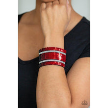 Load image into Gallery viewer, MERMAID Service  Red Urban Bracelet - Paparazzi - Dare2bdazzlin N Jewelry
