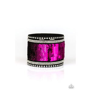 MERMAIDS Have More Fun - Pink Bracelet - Paparazzi - Dare2bdazzlin N Jewelry