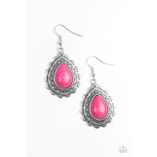 Load image into Gallery viewer, Mesa Mustang Pink Earrings - Paparazzi - Dare2bdazzlin N Jewelry
