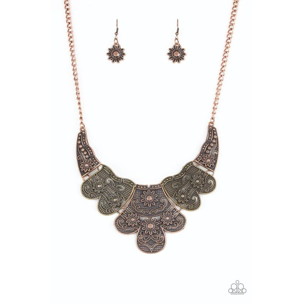 Mess With The Bull Multi Necklace - Paparazzi - Dare2bdazzlin N Jewelry