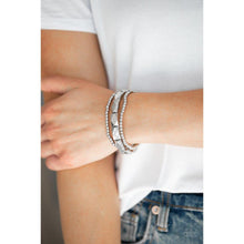 Load image into Gallery viewer, Metal Movement - Silver Bracelet - Paparazzi - Dare2bdazzlin N Jewelry
