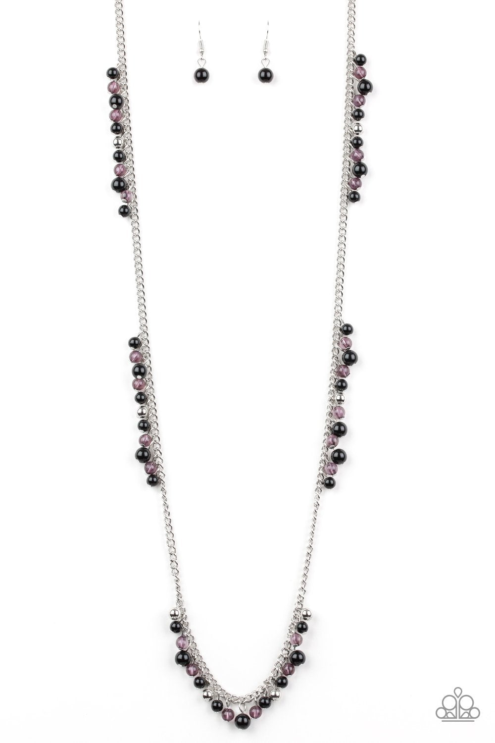 Miami Mojito Black Necklace - Paparazzi - Dare2bdazzlin N Jewelry