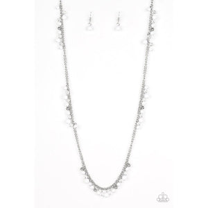 Miami Mojito White Necklace - Paparazzi - Dare2bdazzlin N Jewelry