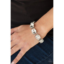 Load image into Gallery viewer, Mind Your Manners - White Bracelet  - Paparazzi - Dare2bdazzlin N Jewelry

