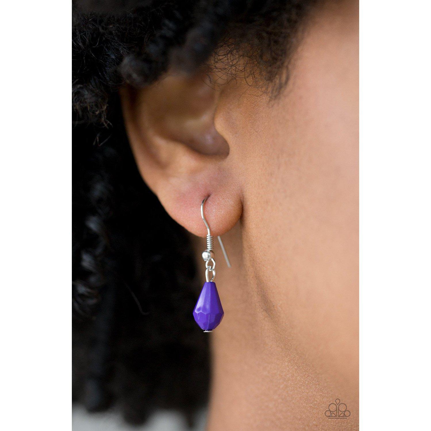 Modern Macarena - Purple Neckace - Paparazzi - Dare2bdazzlin N Jewelry