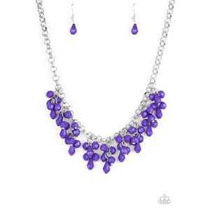 Modern Macarena - Purple Neckace - Paparazzi - Dare2bdazzlin N Jewelry